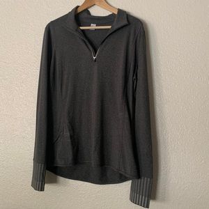 Gap fit half zip workout jacket